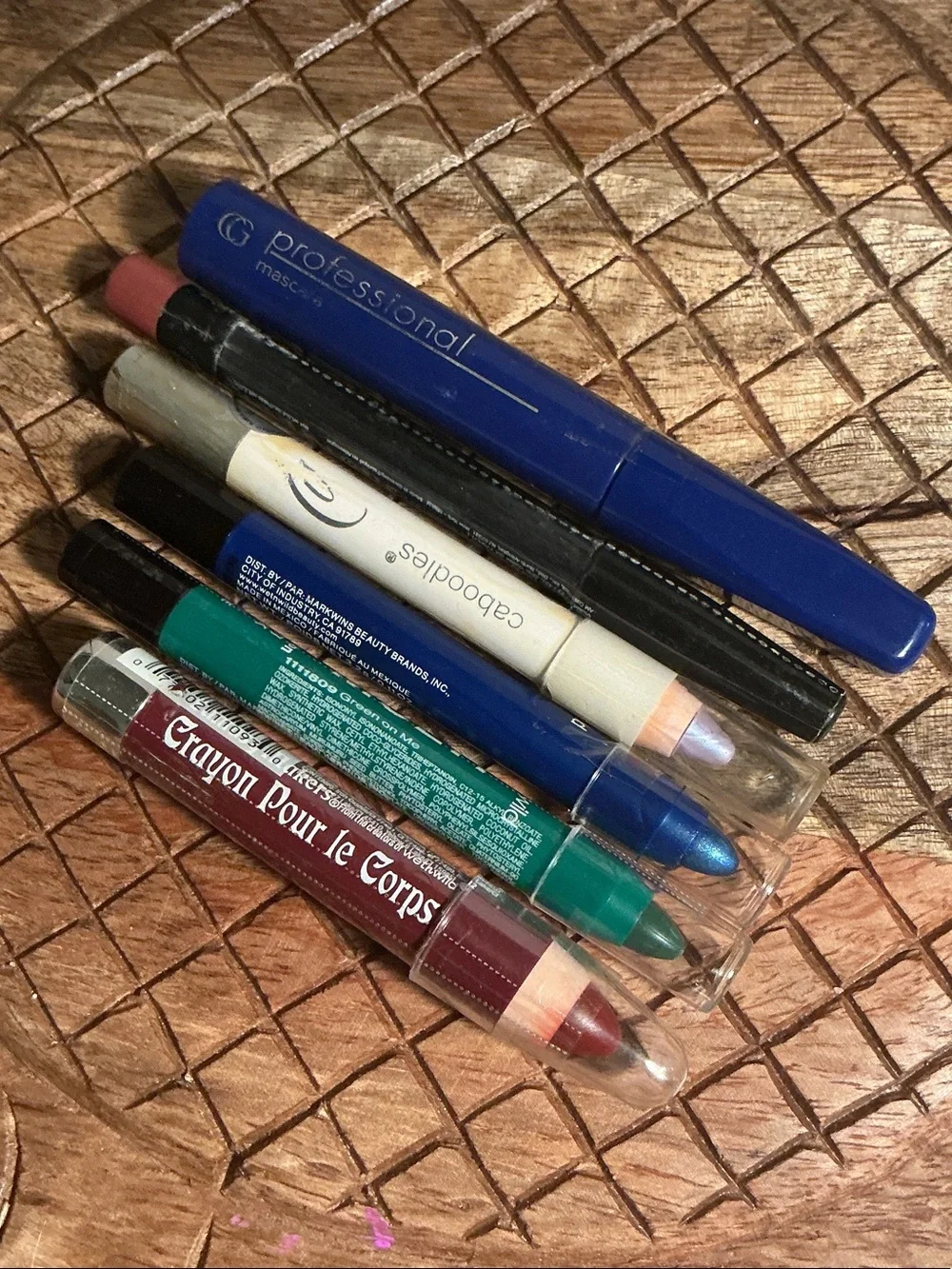 NEW Chunky Pencil collection with CG lengthening mascara 6 piece set